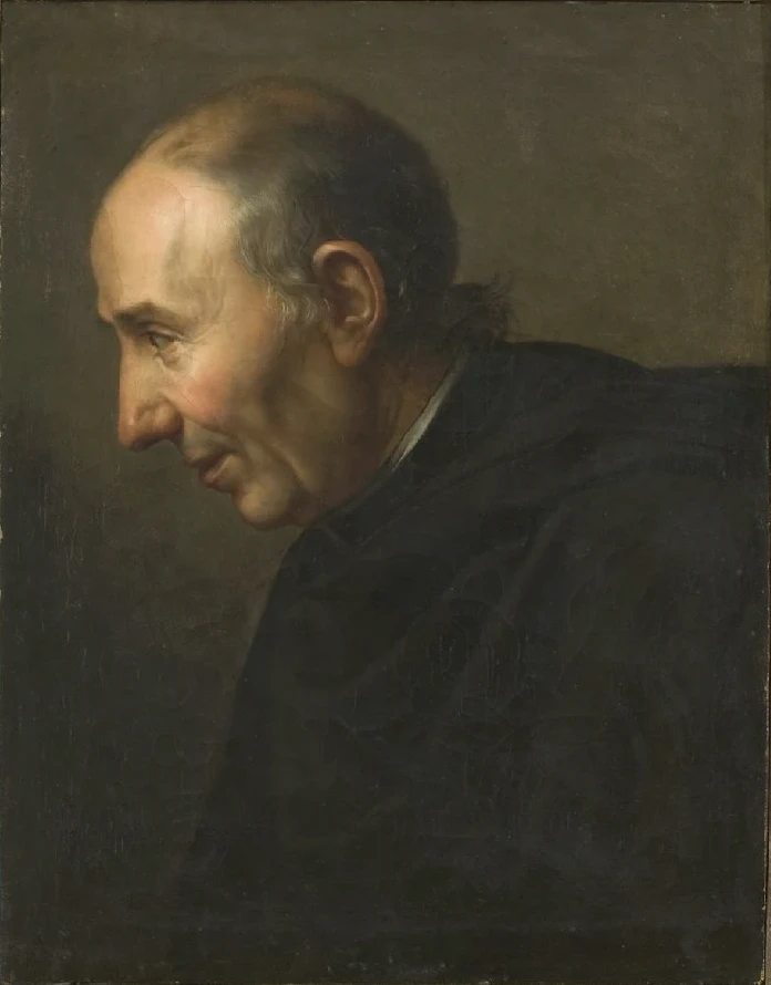 Jean - Baptiste Wicar, 115, ritratto di ecclesiastico, Galleria Nazionale dell'Umbria, Perugia, attribuito